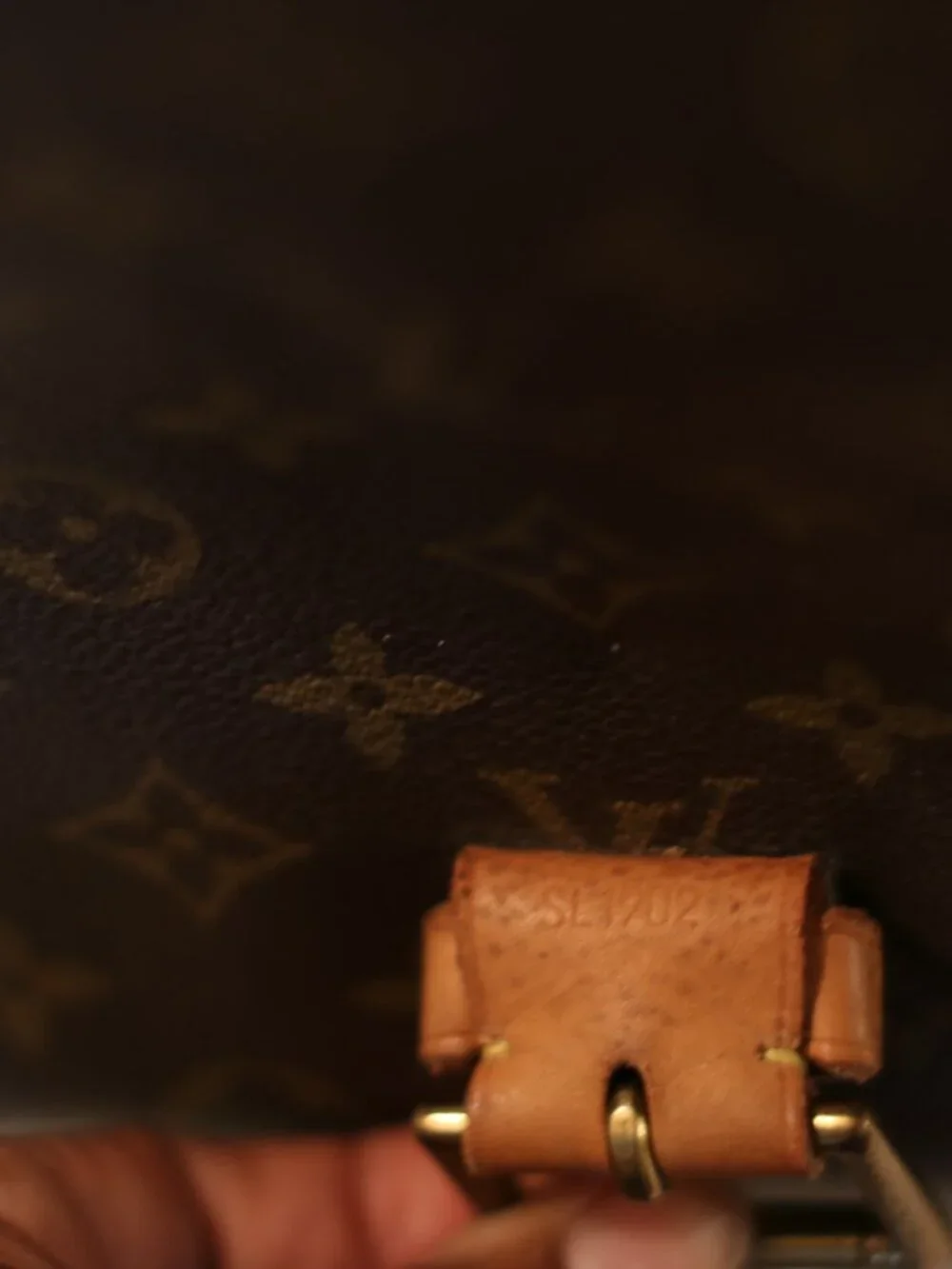 Vintage Louis Vuitton Monogram Bel Air Messenger Bag / Briefcase